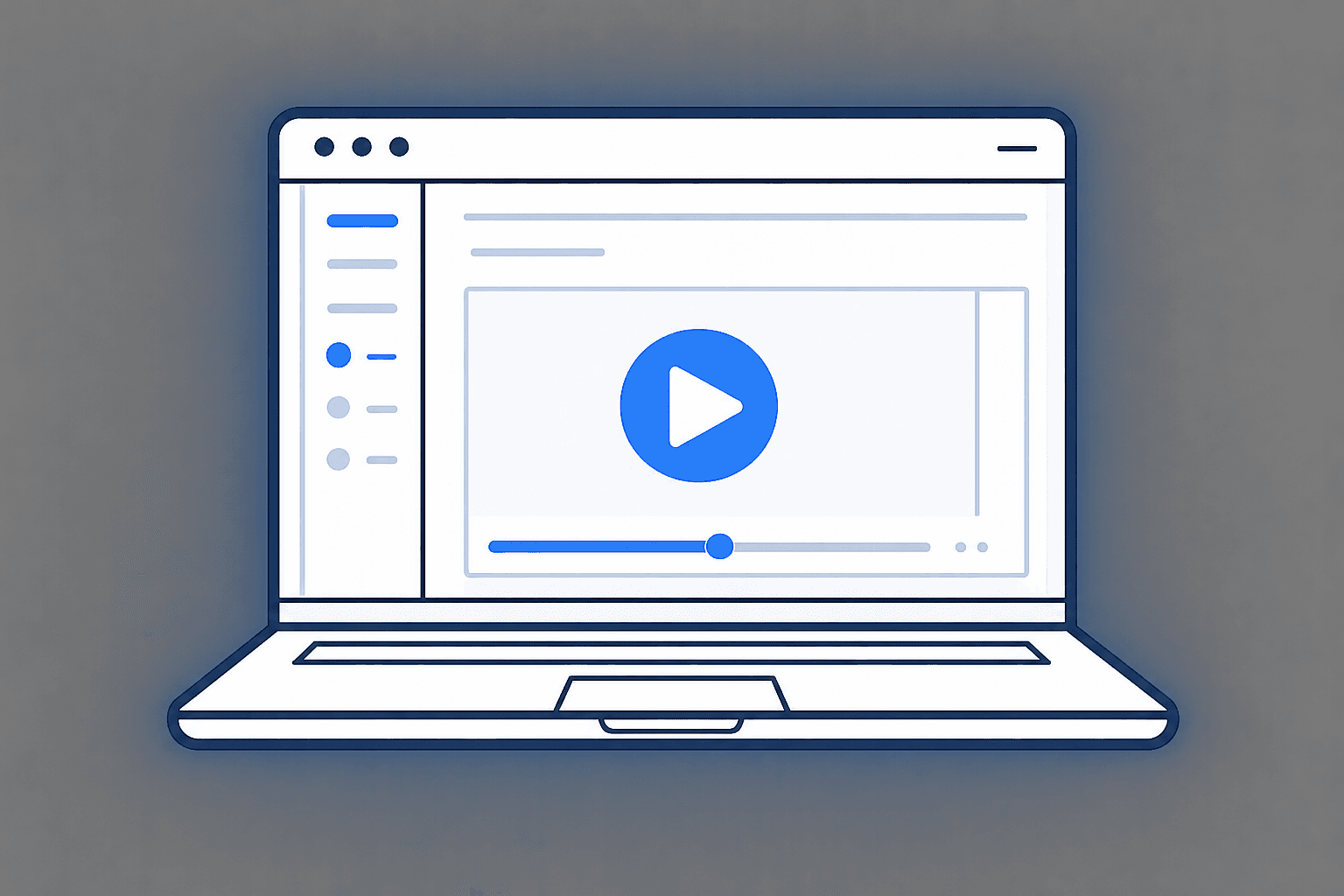 Illustration of a member learning platform